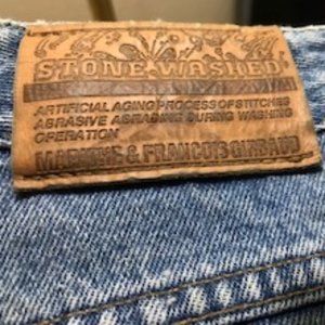 Vintage Girbaud "Stonewashed" Women's Blue Jeans size 7/8